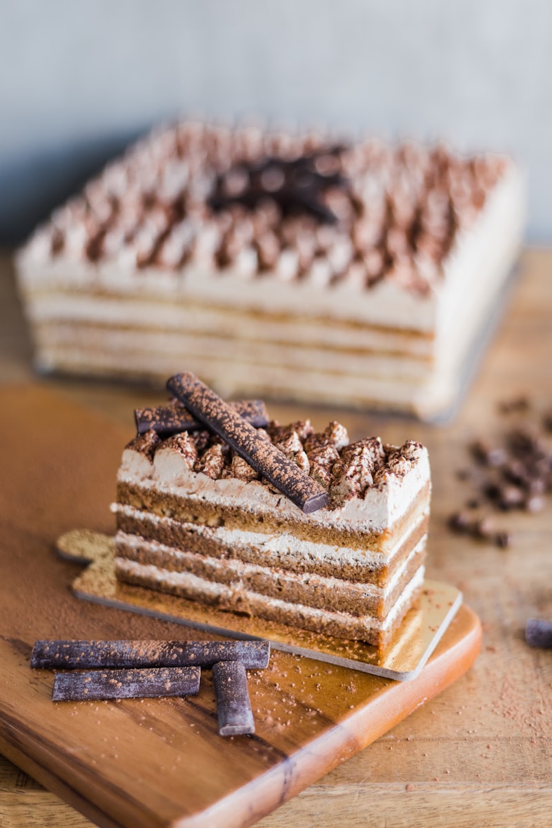Salted caramel layer cake